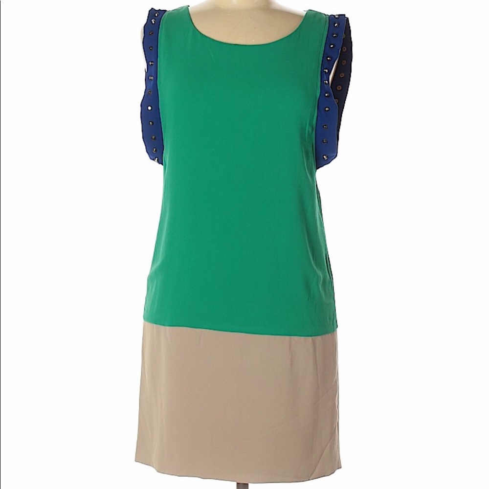 C. Luce color block shift dress, size small